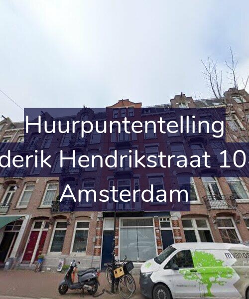 Foto gevel Huurpuntentelling voor Frederik Hendrikstraat 104-2, Amsterdam