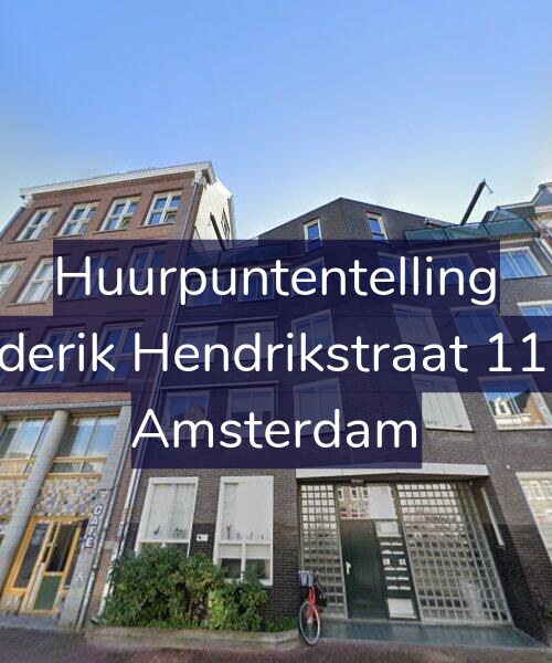 Foto gevel Huurpuntentelling voor Frederik Hendrikstraat 117-E, Amsterdam