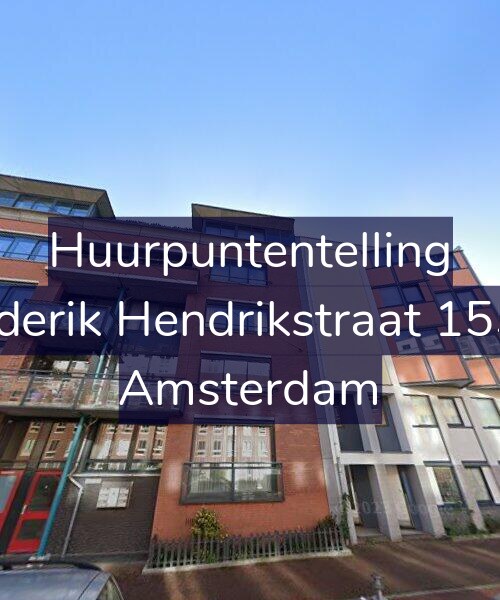 Foto gevel Huurpuntentelling voor Frederik Hendrikstraat 155-C, Amsterdam