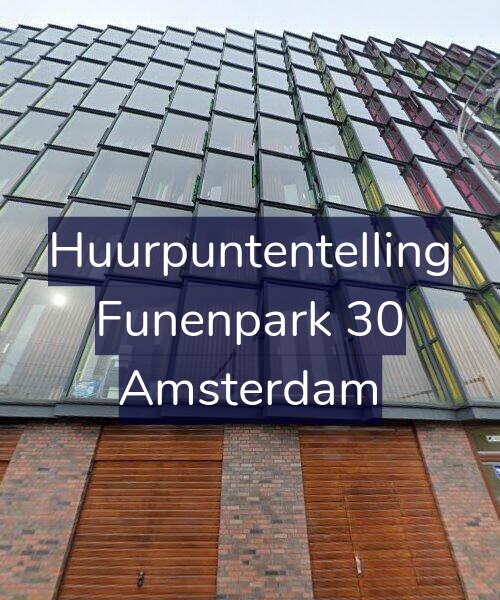 Foto gevel Huurpuntentelling voor Funenpark 30, Amsterdam