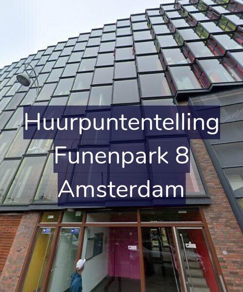 Foto gevel Huurpuntentelling voor Funenpark 8, Amsterdam