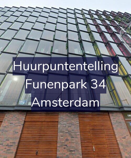 Foto gevel Huurpuntentelling voor Funenpark 34, Amsterdam