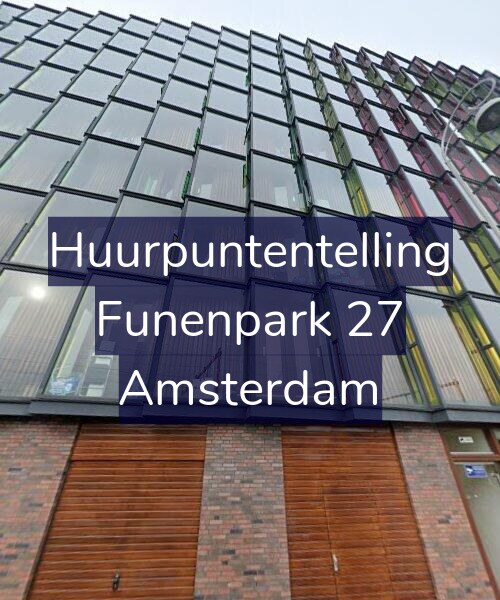 Foto gevel Huurpuntentelling voor Funenpark 27, Amsterdam