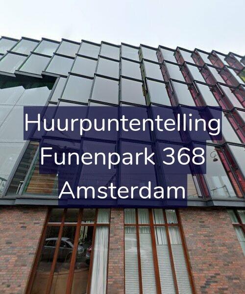 Foto gevel Huurpuntentelling voor Funenpark 368, Amsterdam