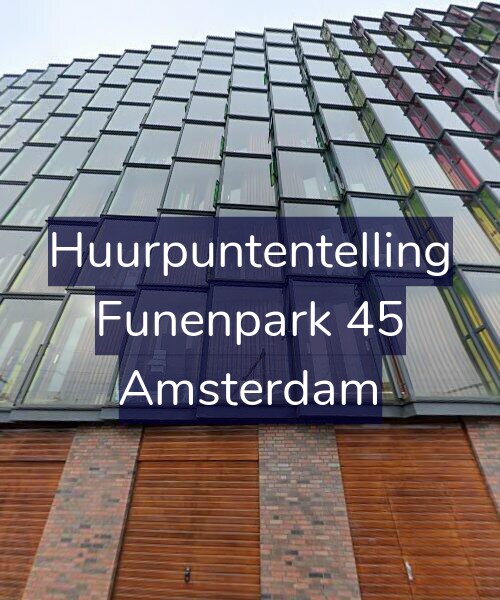 Foto gevel Huurpuntentelling voor Funenpark 45, Amsterdam