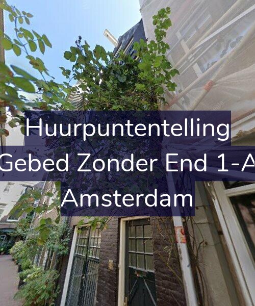 Foto gevel Huurpuntentelling voor Gebed Zonder End 1-A, Amsterdam