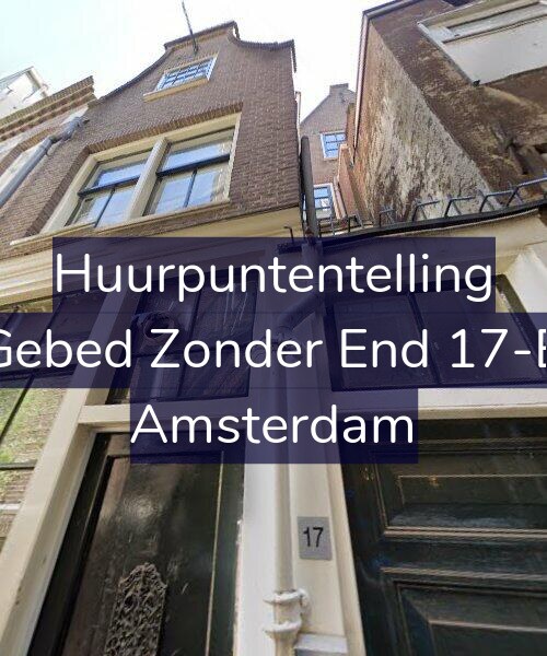 Foto gevel Huurpuntentelling voor Gebed Zonder End 17-B, Amsterdam
