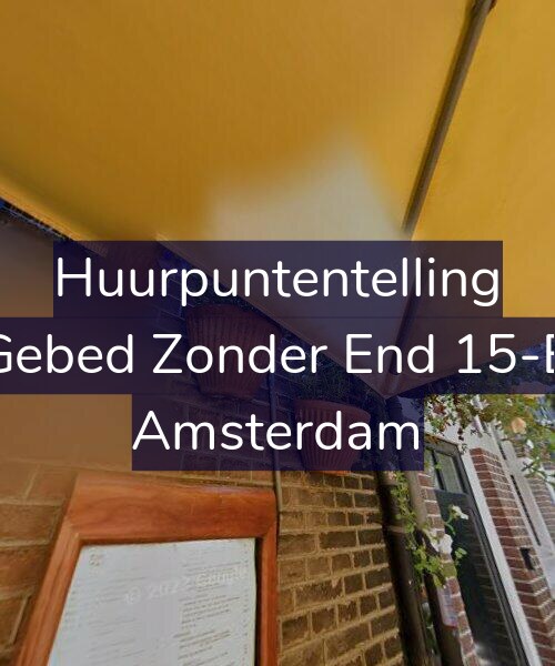 Foto gevel Huurpuntentelling voor Gebed Zonder End 15-B, Amsterdam