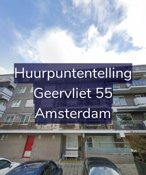 Foto gevel Huurpuntentelling voor Geervliet 55, Amsterdam