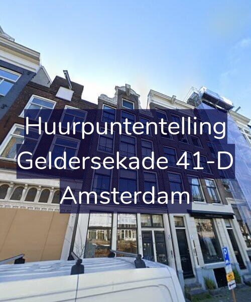 Foto gevel Huurpuntentelling voor Geldersekade 41-D, Amsterdam