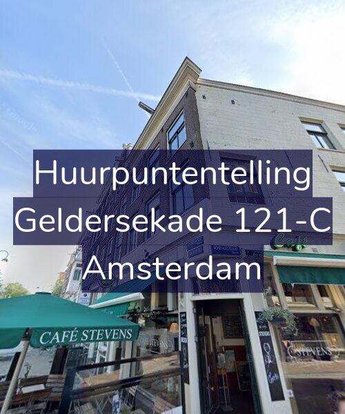Foto gevel Huurpuntentelling voor Geldersekade 121-C, Amsterdam
