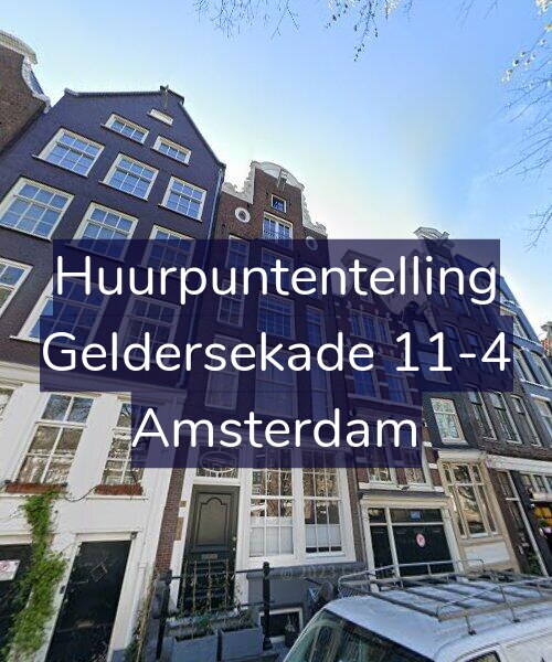 Foto gevel Huurpuntentelling voor Geldersekade 11-4, Amsterdam