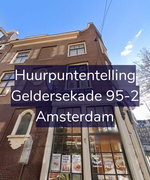 Foto gevel Huurpuntentelling voor Geldersekade 95-2, Amsterdam