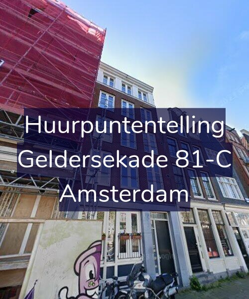 Foto gevel Huurpuntentelling voor Geldersekade 81-C, Amsterdam