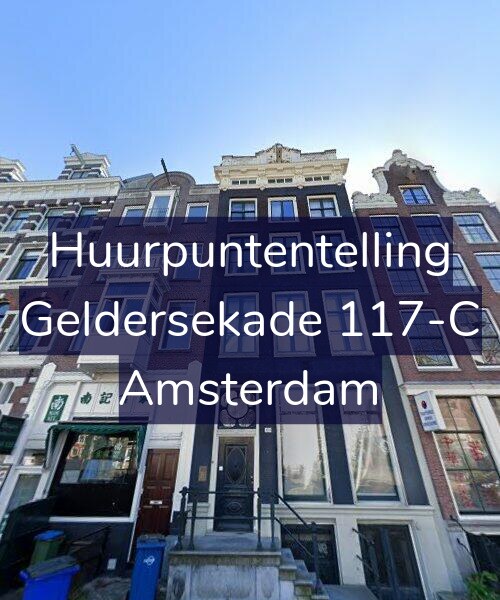 Foto gevel Huurpuntentelling voor Geldersekade 117-C, Amsterdam