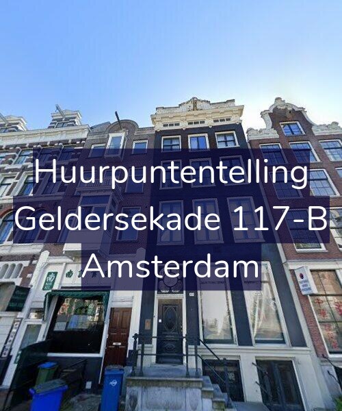 Foto gevel Huurpuntentelling voor Geldersekade 117-B, Amsterdam