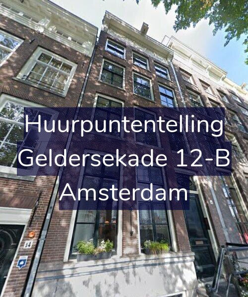 Foto gevel Huurpuntentelling voor Geldersekade 12-B, Amsterdam