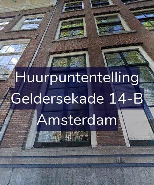 Foto gevel Huurpuntentelling voor Geldersekade 14-B, Amsterdam