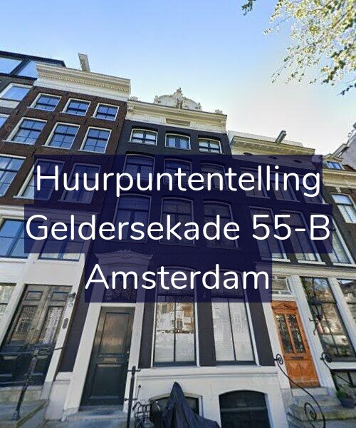 Foto gevel Huurpuntentelling voor Geldersekade 55-B, Amsterdam