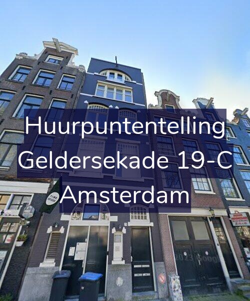 Foto gevel Huurpuntentelling voor Geldersekade 19-C, Amsterdam