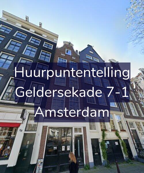 Foto gevel Huurpuntentelling voor Geldersekade 7-1, Amsterdam