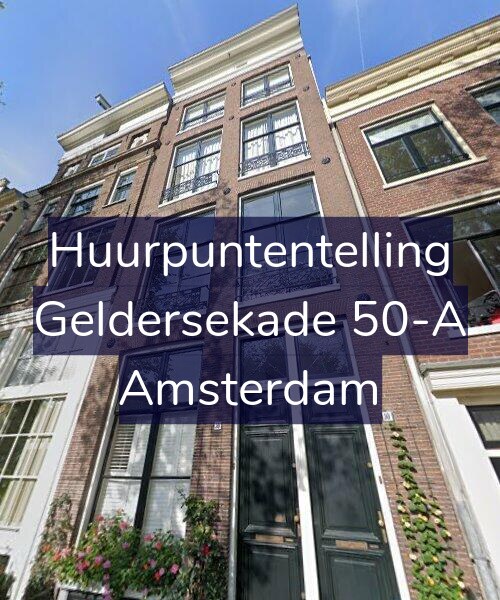 Foto gevel Huurpuntentelling voor Geldersekade 50-A, Amsterdam