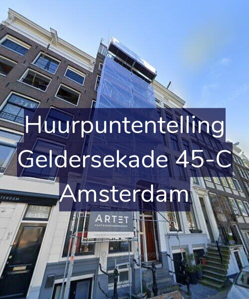 Foto gevel Huurpuntentelling voor Geldersekade 45-C, Amsterdam