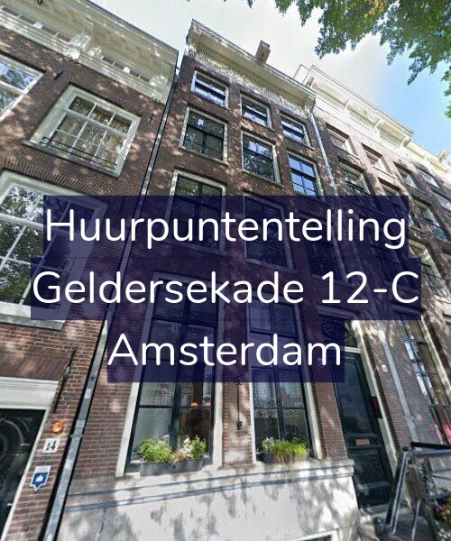 Foto gevel Huurpuntentelling voor Geldersekade 12-C, Amsterdam