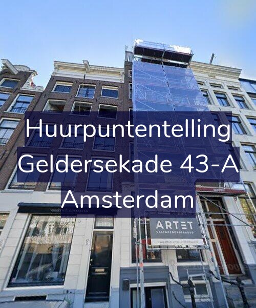 Foto gevel Huurpuntentelling voor Geldersekade 43-A, Amsterdam