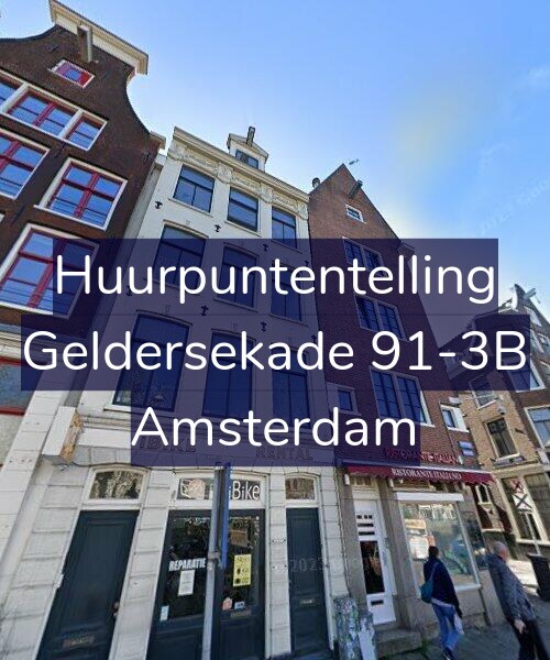 Foto gevel Huurpuntentelling voor Geldersekade 91-3B, Amsterdam