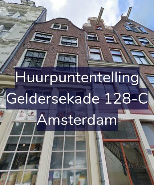Foto gevel Huurpuntentelling voor Geldersekade 128-C, Amsterdam