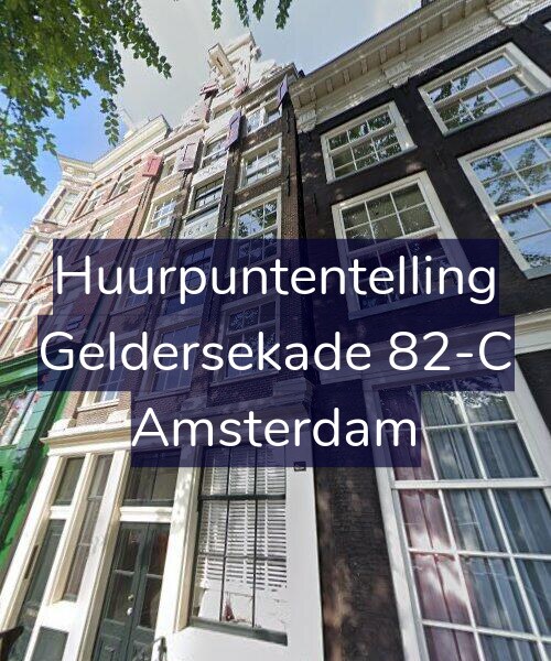 Foto gevel Huurpuntentelling voor Geldersekade 82-C, Amsterdam