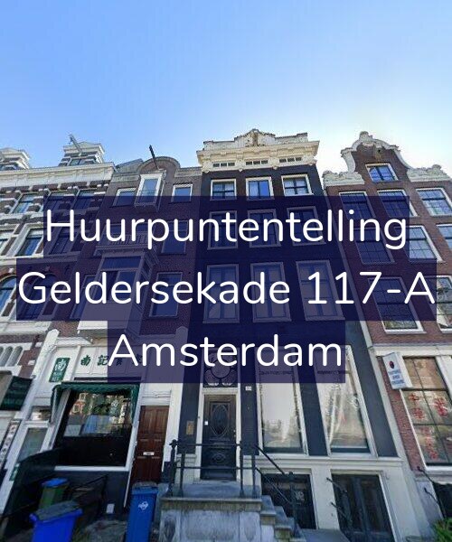 Foto gevel Huurpuntentelling voor Geldersekade 117-A, Amsterdam