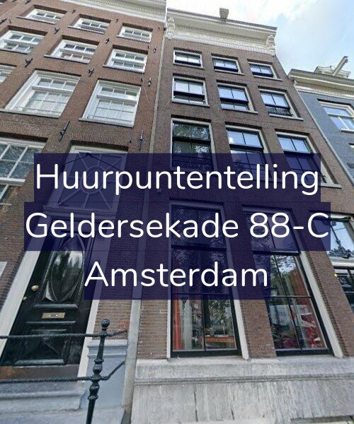 Foto gevel Huurpuntentelling voor Geldersekade 88-C, Amsterdam