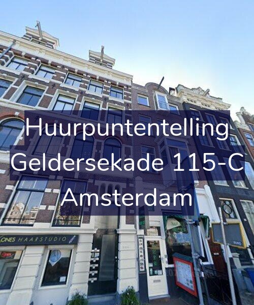 Foto gevel Huurpuntentelling voor Geldersekade 115-C, Amsterdam