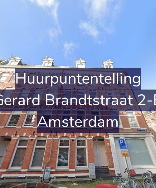 Foto gevel Huurpuntentelling voor Gerard Brandtstraat 2-B, Amsterdam