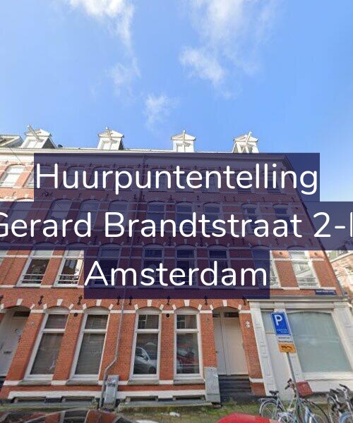 Foto gevel Huurpuntentelling voor Gerard Brandtstraat 2-E, Amsterdam