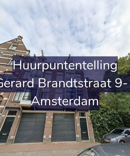 Foto gevel Huurpuntentelling voor Gerard Brandtstraat 9-1, Amsterdam