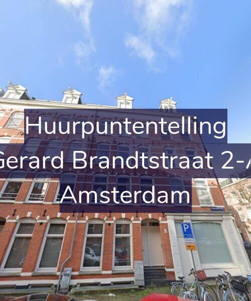 Foto gevel Huurpuntentelling voor Gerard Brandtstraat 2-A, Amsterdam