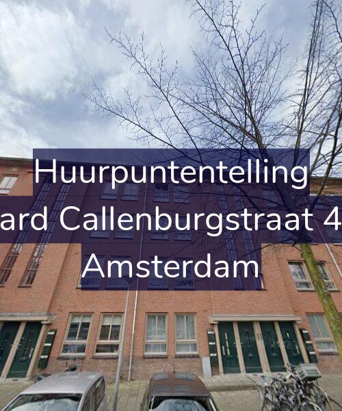 Foto gevel Huurpuntentelling voor Gerard Callenburgstraat 49-1, Amsterdam