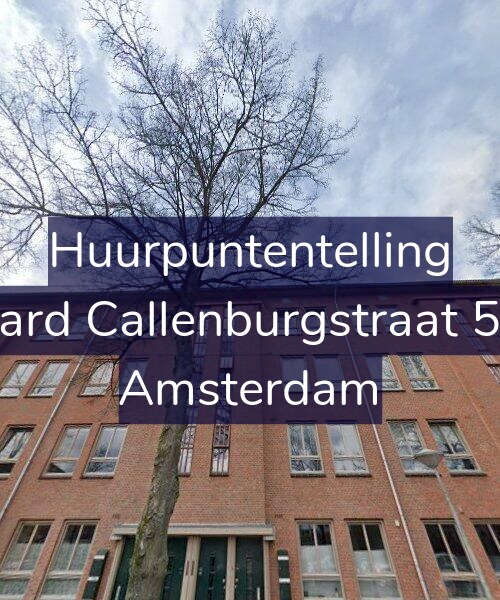 Foto gevel Huurpuntentelling voor Gerard Callenburgstraat 55-2, Amsterdam