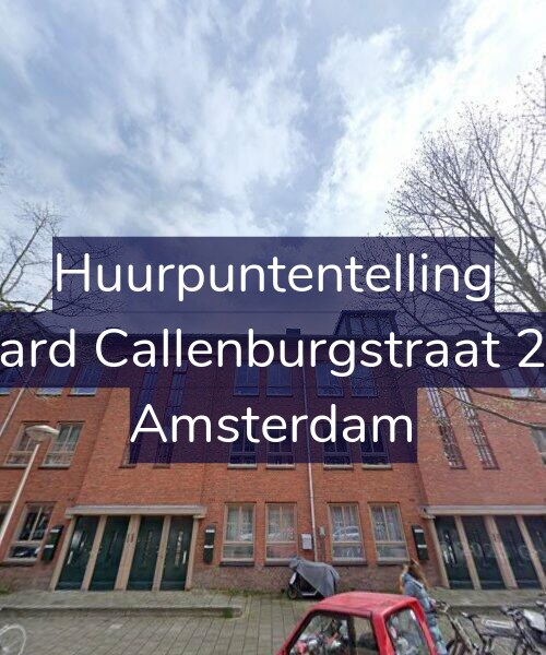 Foto gevel Huurpuntentelling voor Gerard Callenburgstraat 20-1, Amsterdam