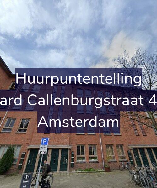 Foto gevel Huurpuntentelling voor Gerard Callenburgstraat 43-1, Amsterdam