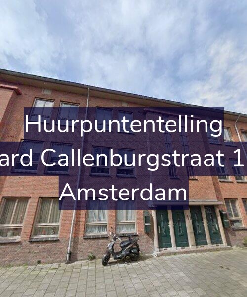 Foto gevel Huurpuntentelling voor Gerard Callenburgstraat 15-H, Amsterdam