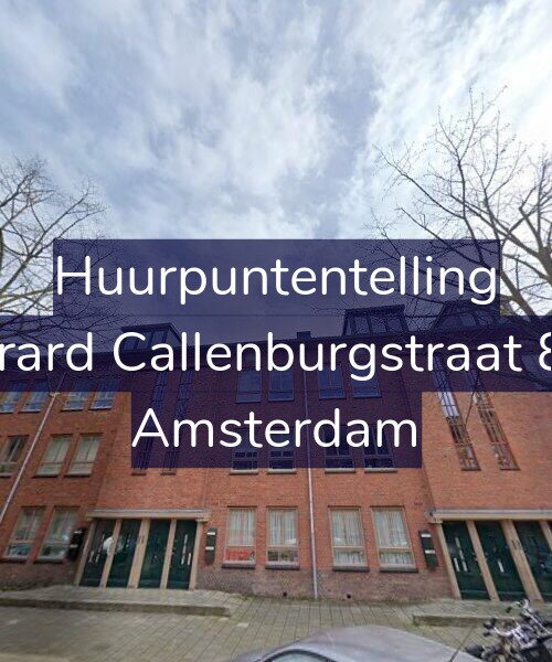 Foto gevel Huurpuntentelling voor Gerard Callenburgstraat 8-1, Amsterdam