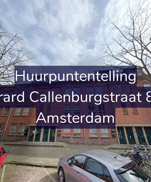 Foto gevel Huurpuntentelling voor Gerard Callenburgstraat 8-H, Amsterdam