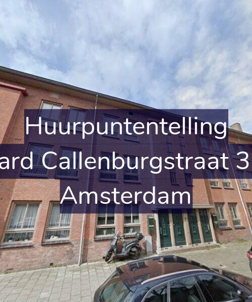 Foto gevel Huurpuntentelling voor Gerard Callenburgstraat 31-H, Amsterdam