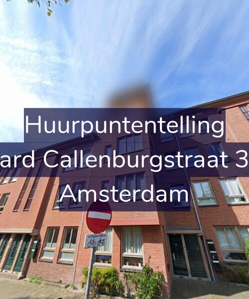 Foto gevel Huurpuntentelling voor Gerard Callenburgstraat 39-1, Amsterdam