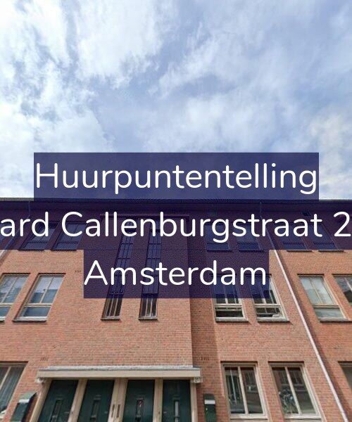 Foto gevel Huurpuntentelling voor Gerard Callenburgstraat 21-2, Amsterdam