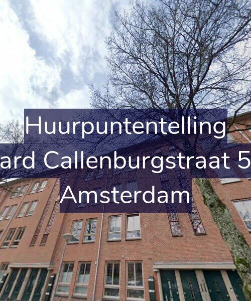 Foto gevel Huurpuntentelling voor Gerard Callenburgstraat 57-3, Amsterdam